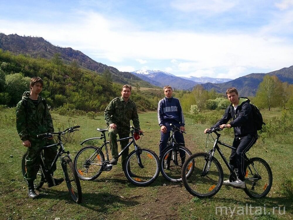 Турбаза «Амаду» предлагает туры по Горному Алтаю на велосипедах