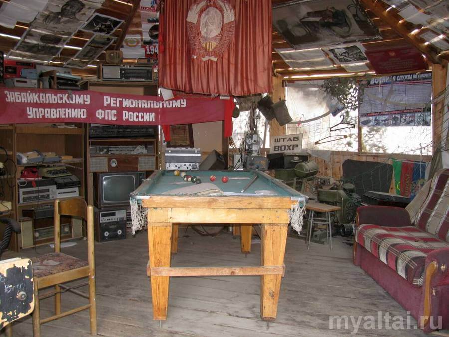 Комната Ленина на базе «У Михалыча»