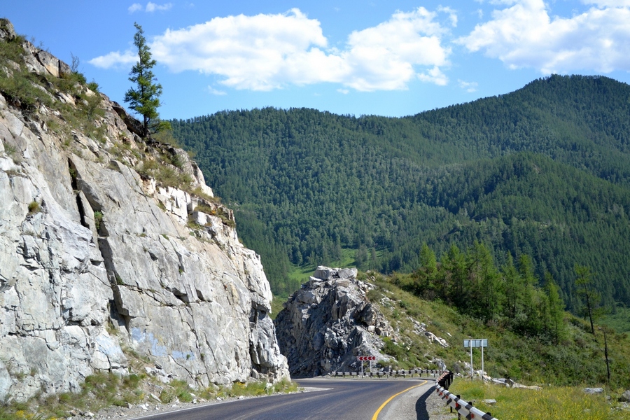 Перевал Чике-Таман в Горном Алтае